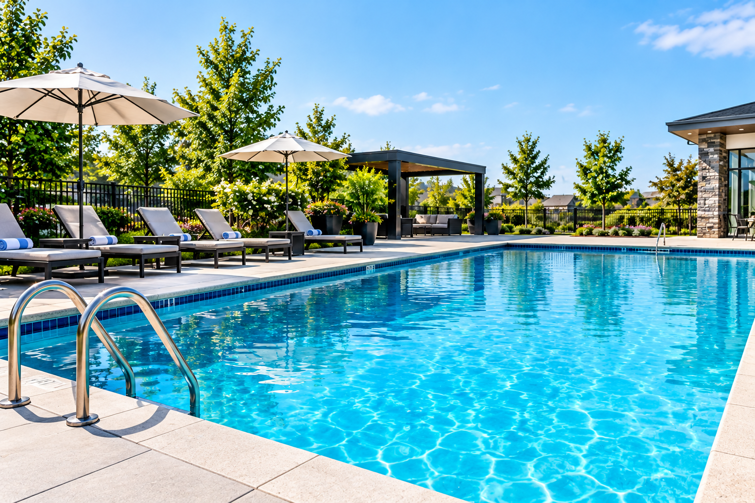 backyard pool